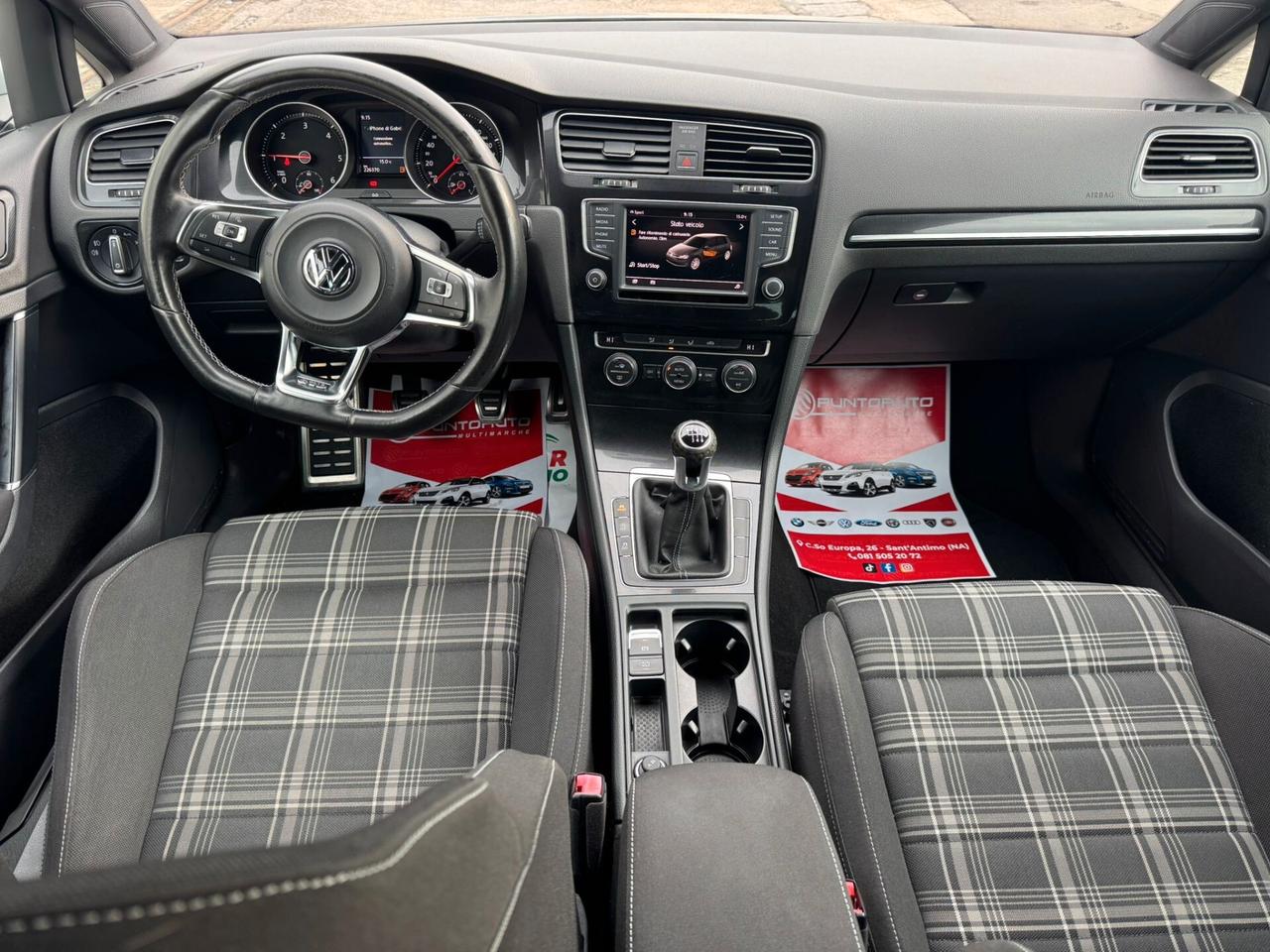 Volkswagen Golf VII 2013 3p 2.0 tdi Gtd