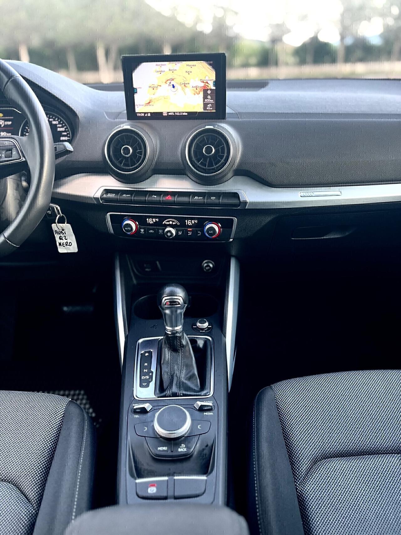 Audi Q2 1.6 TDI S tronic Identity Black CRONOLOGIA TAGLIANDI AUDI
