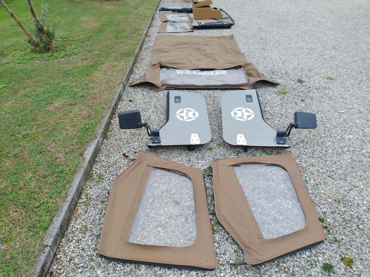 Jeep Wrangler 2.5 BENZINA | 1988 117 CV |Completa di tutti gli accessori 2 Treni Gomme