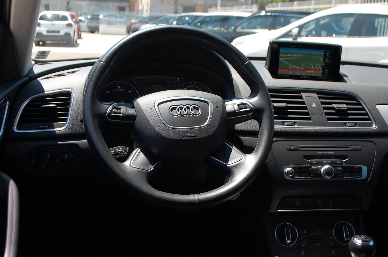 Audi Q3 2.0 TDI 120CV Design Uff Italy Led Navi Clima USB