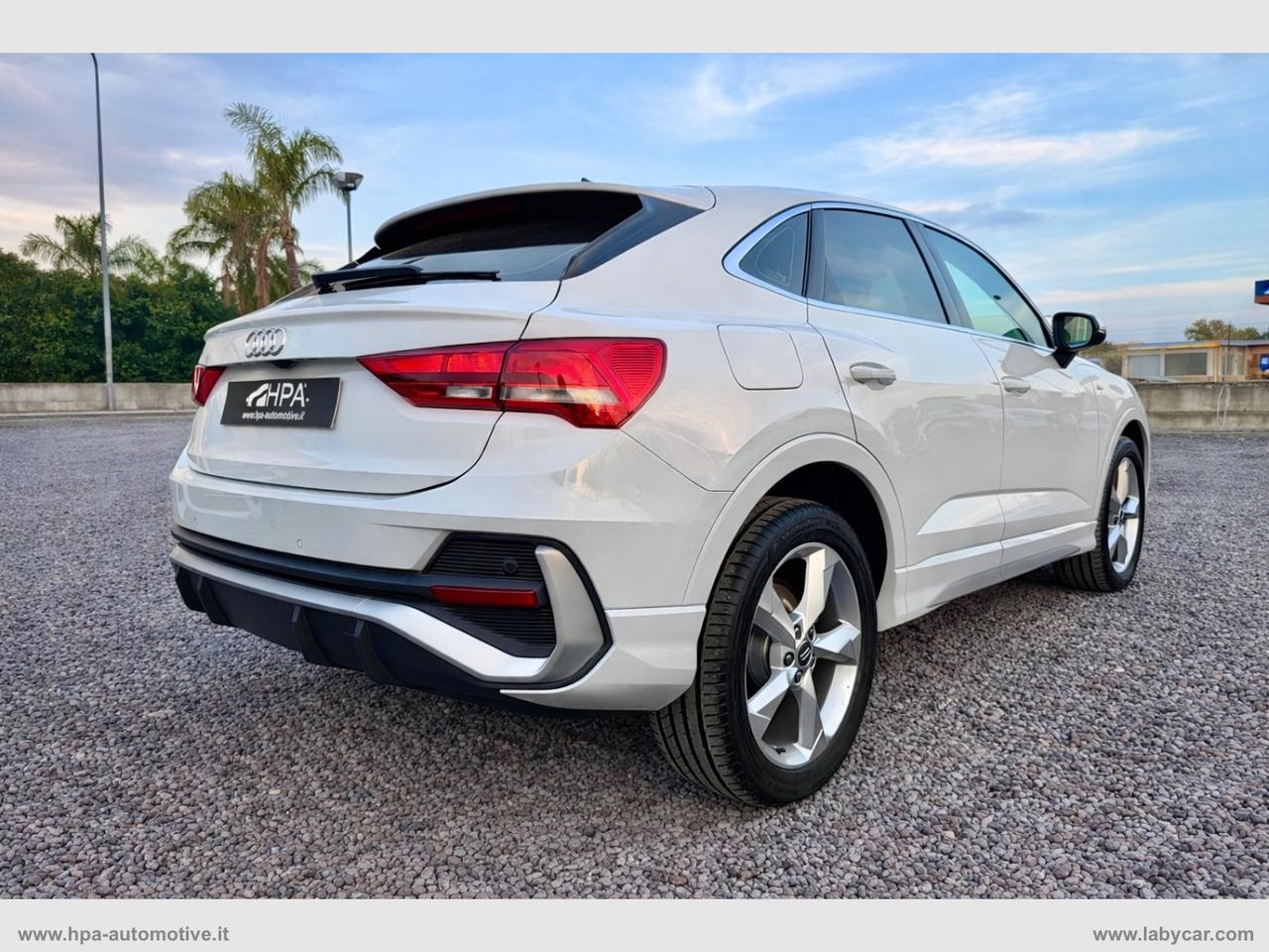 AUDI Q3 SPORTBACK 2.0TDI S-tronic S-Line LED NAVI PELLE CERCHI 19 RETROCAMERA