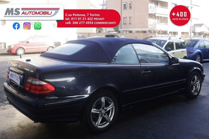Mercedes-Benz CLK Mercedes-Benz CLK 200 GPL Kompressor cat Cabrio Elegance Evo Unicoproprietario ISCRITTA ASI