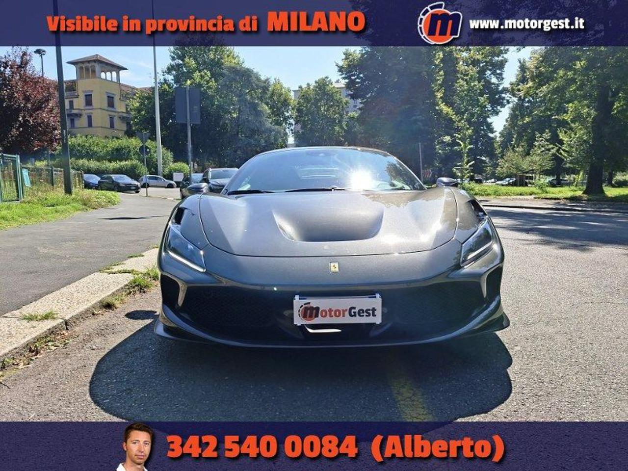 Ferrari F8 Spider Tributo Garanzia Ferrari