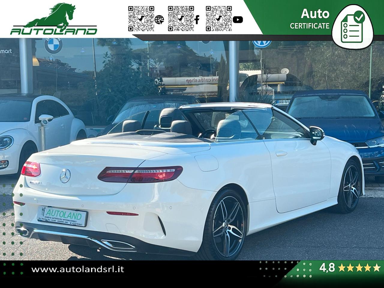 Mercedes E 220 Premium Plus 9G-Tronic Plus Cabrio