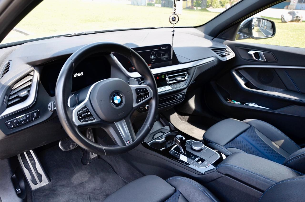 BMW 118d MSPORT 150cv AUTO, GAR. BMW 3/28, SERVICE BMW, UFF ITALIANA, EURO 6D, RETROCAMERA, PERMUTE