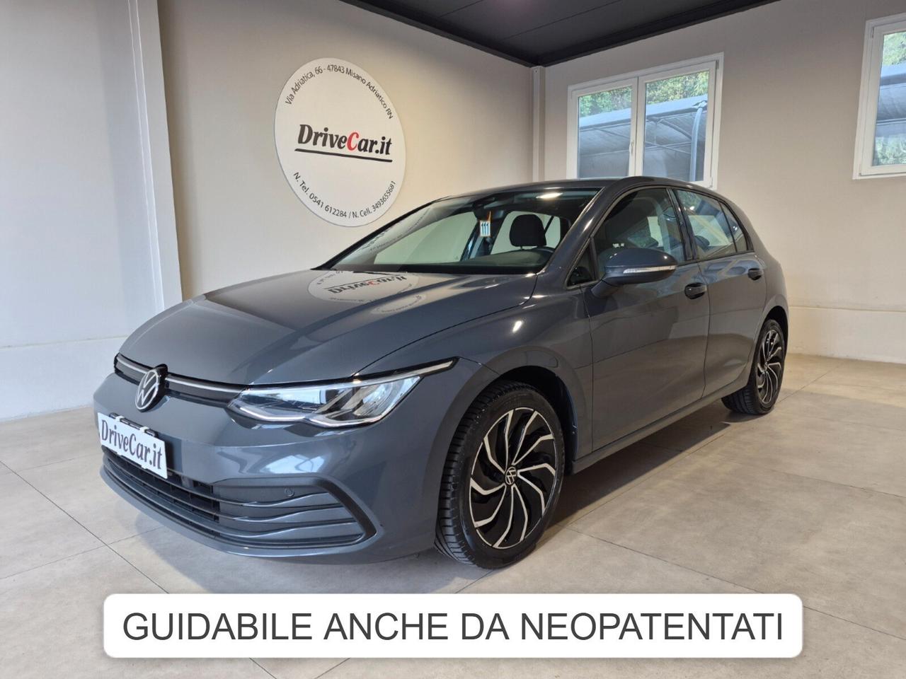 Volkswagen Golf 1.0 eTSI EVO LIFE DSG LED APPLE CAR PLAY/ANDROID AUTO C.17" WIRELESS ACC COCKPIT PRO KEYLESS LANE ASSIST AMBIENT LIGHT