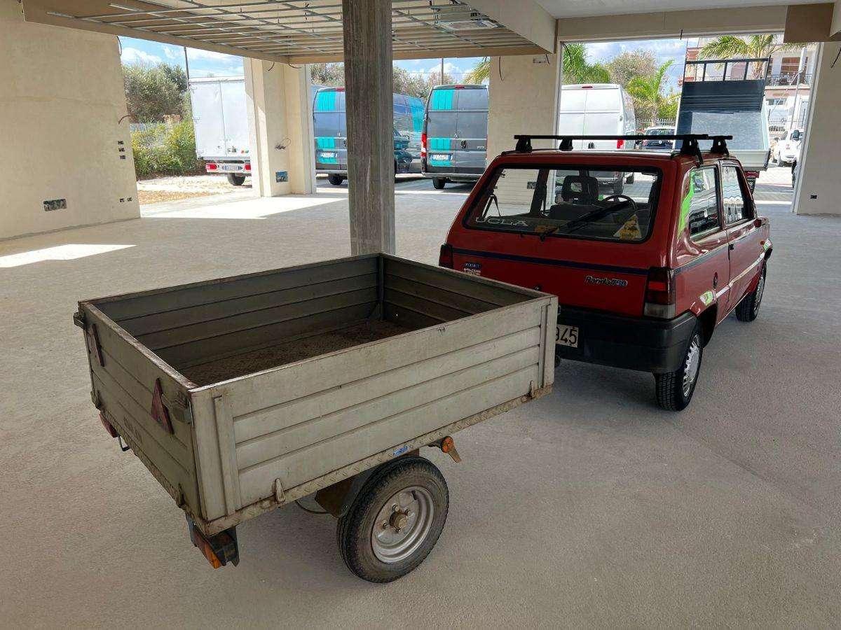 Fiat Panda 750 Young GANGIO TRAINO + CARRELLO OMOLOGATO