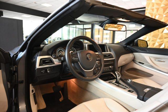 BMW 640 i CABRIO FUTURA AUTO NAVI 19"FULL PELLE TEL CRUISE