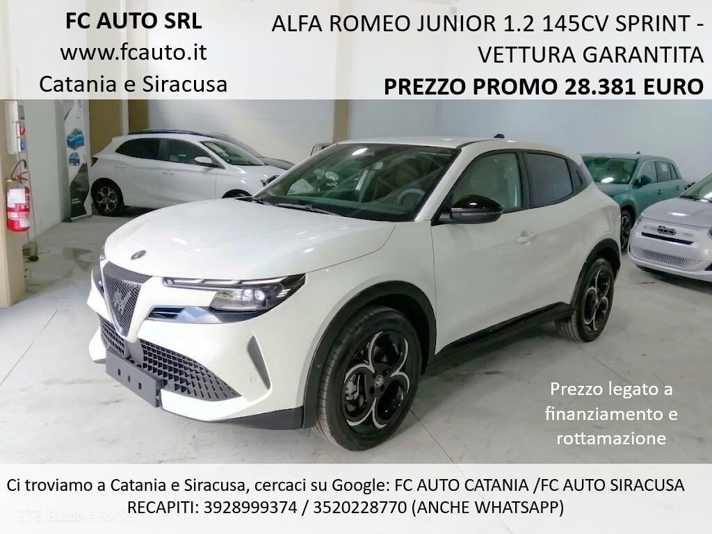 Alfa Romeo Junior Hybrid 1.2 Sprint 145CV