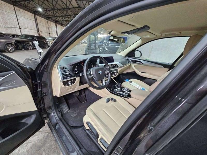 BMW X3 xdrive20d mhev 48V Business auto START - FURTO PARZIALE