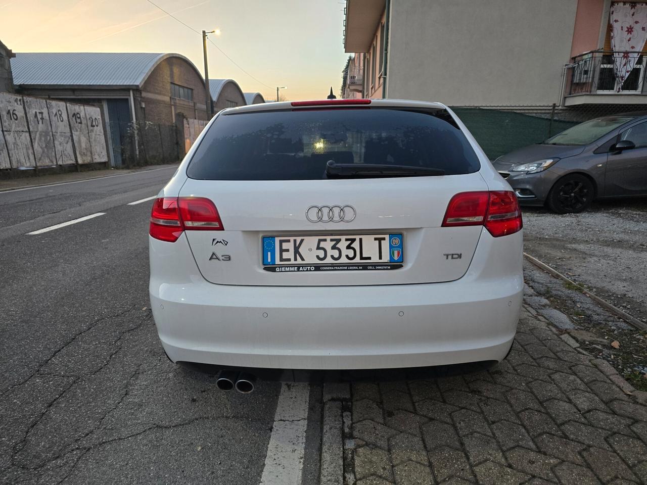 Audi A3 2.0 TDI 140CV GANCIO TRAINO EURO5