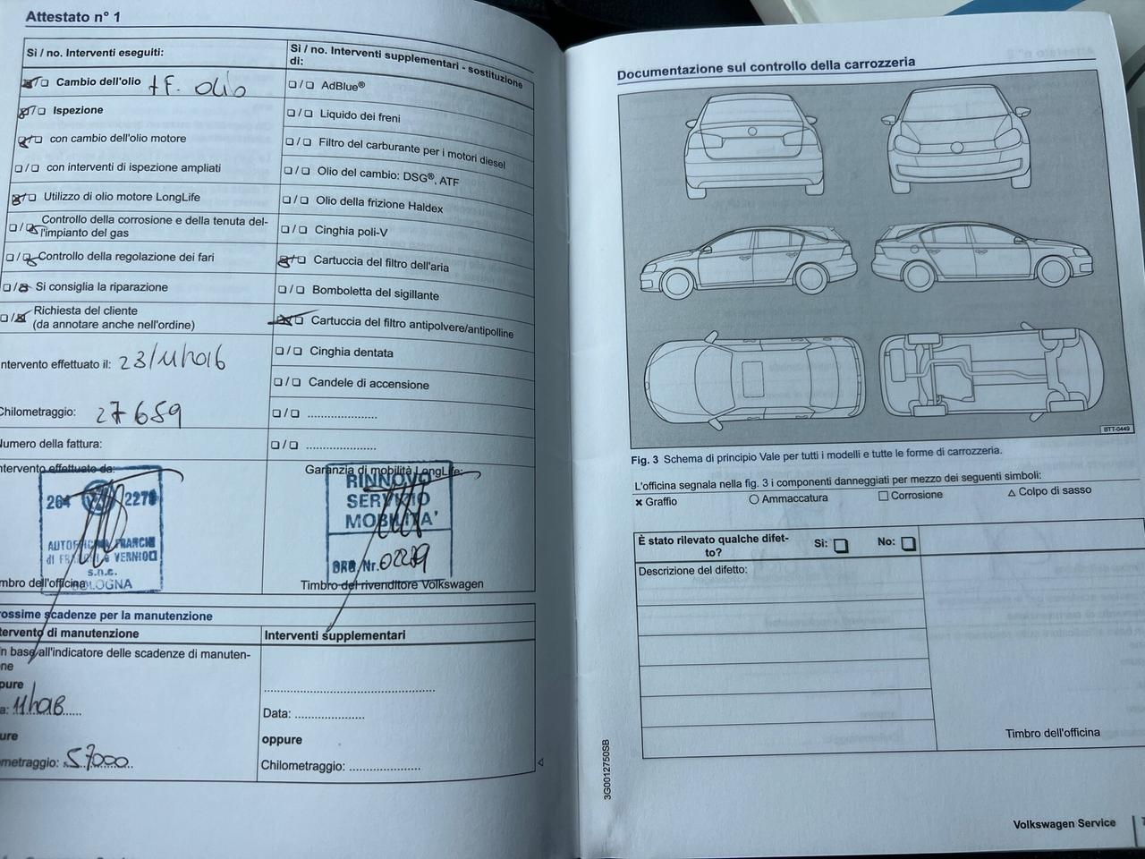VW Touran 1.6TDI 105CV 7POSTI-2015"KM CERTIFICATI"