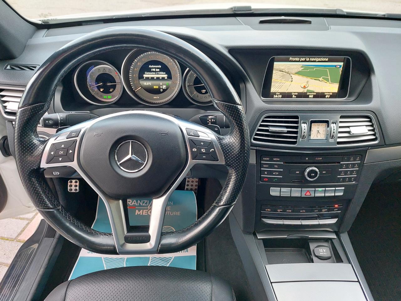 Mercedes-benz E 220CDI COUPE AUTO/PELLE/NAVI/C18