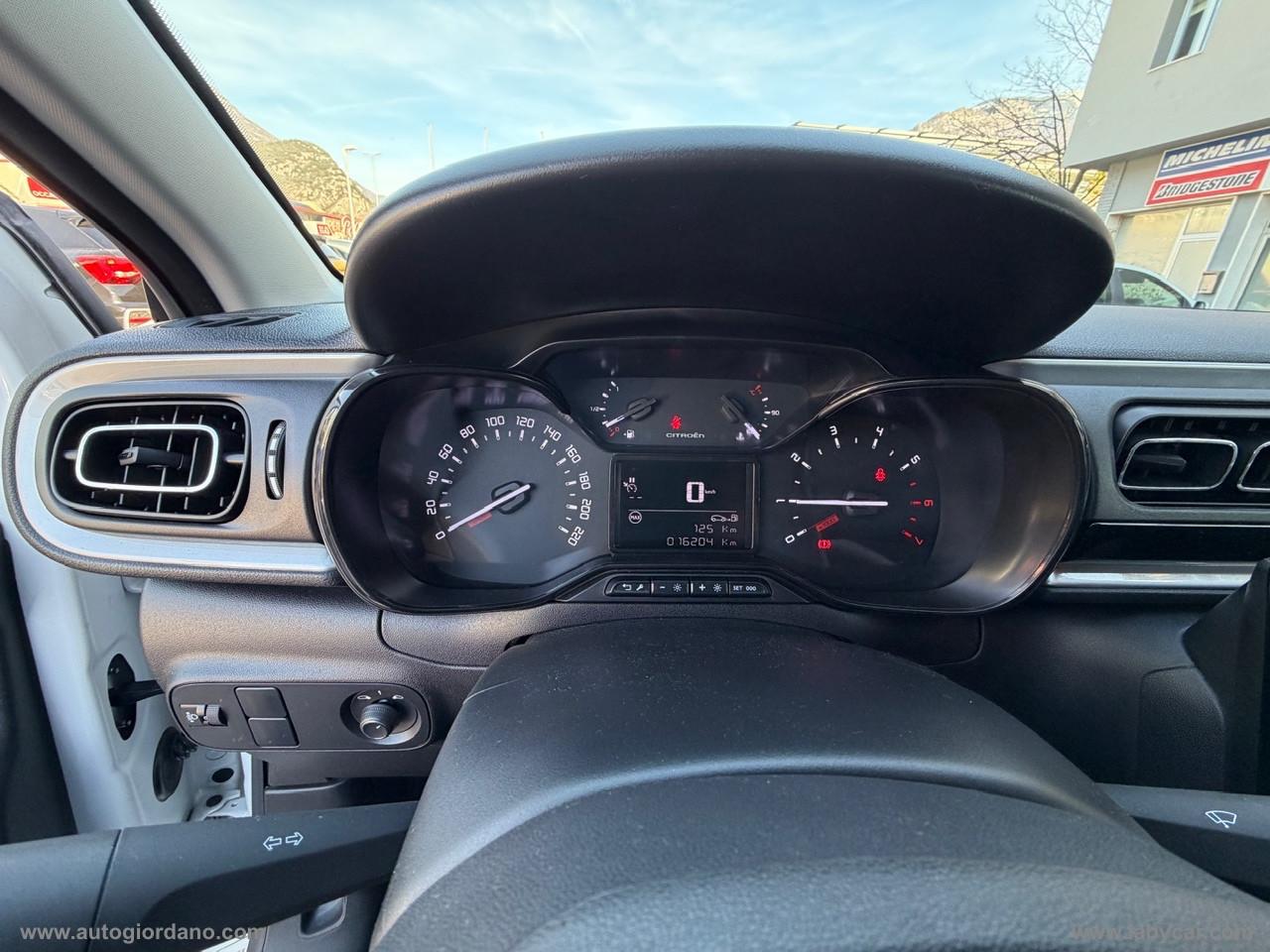 CITROEN C3 PureTech 83 S&S Shine VETRI OSCURATI - RETRO CAMERA - CLIMA AUTOMATICO