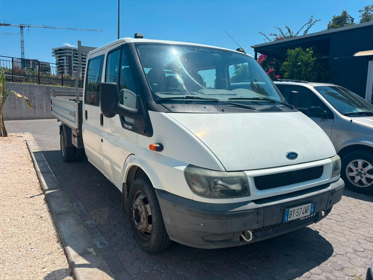 Ford Transit 2.4 TDCi |Doppia Cabina 6 Posti | Cassone Fisso