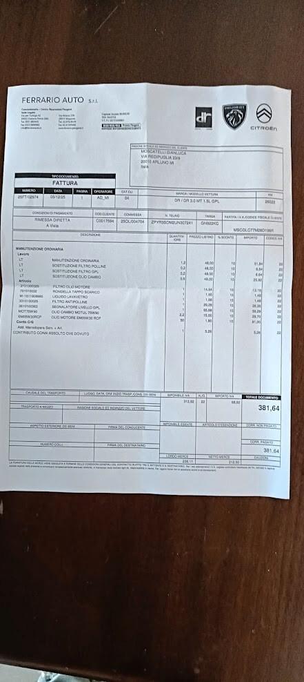 Dr 3.0 1.5 CVT Bi-Fuel GPL