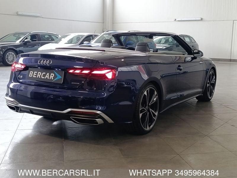 Audi A5 A5 Cabrio 45 TFSI quattro S tronic S line edition*VIRTUAL COCKPIT*TELECAMERA POST*CLIMATRONIC*