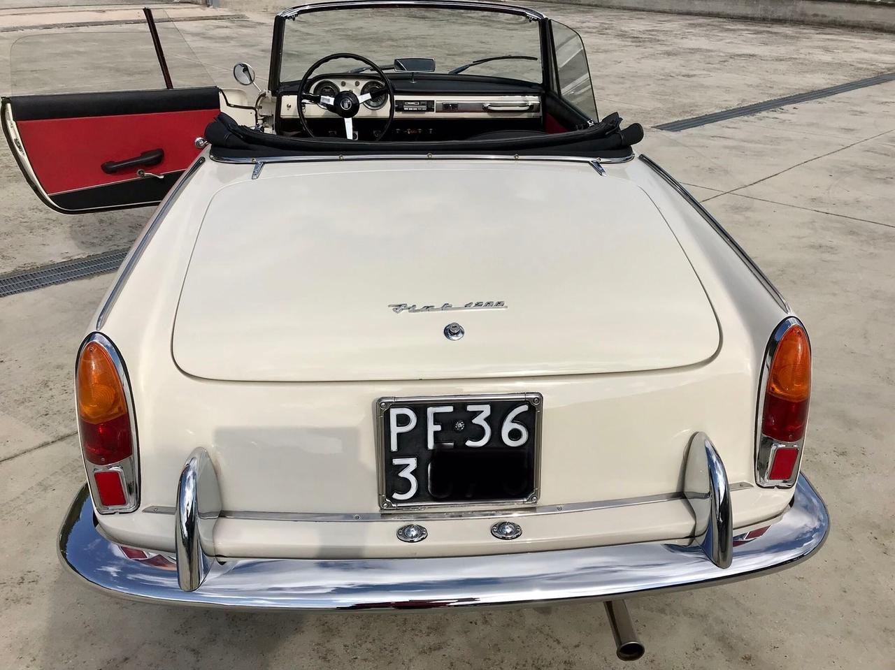 FIAT 1200 CABRIOLET anno 1962 - epoca ben conservata