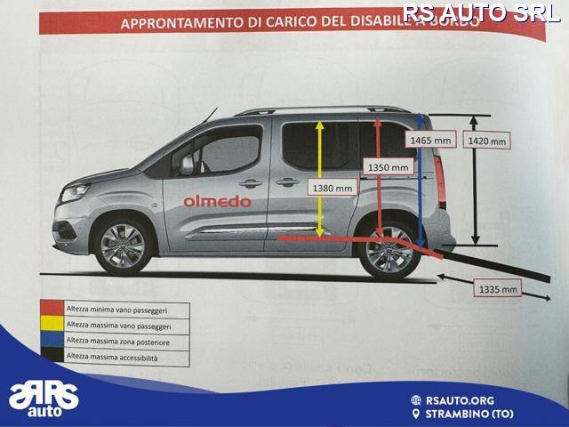 TOYOTA Proace City Verso 1.5D 130 CV S&S L1 Executive trasporto disabili