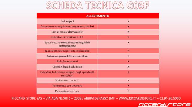SWM G03F 1.5 MANUALE 5 ANNI DI GARANZIA