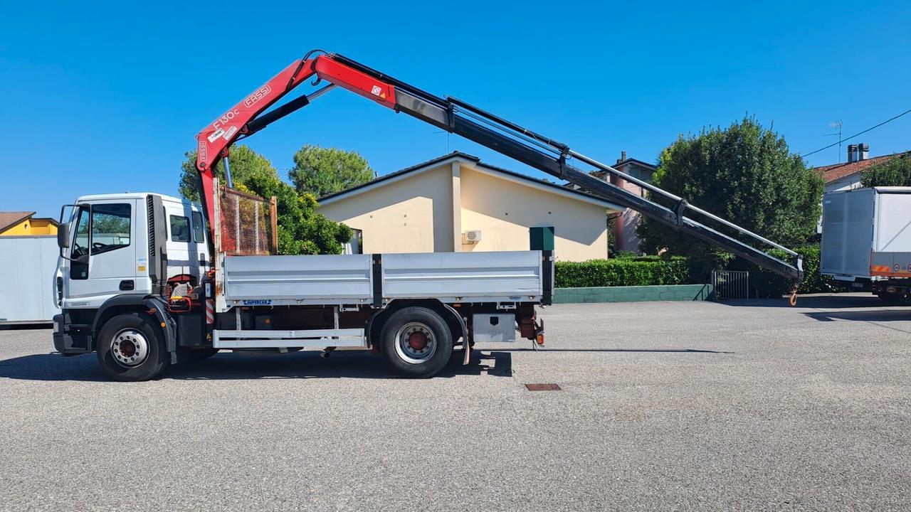 IVECO 180.28 GRU E CASSONE FISSO
