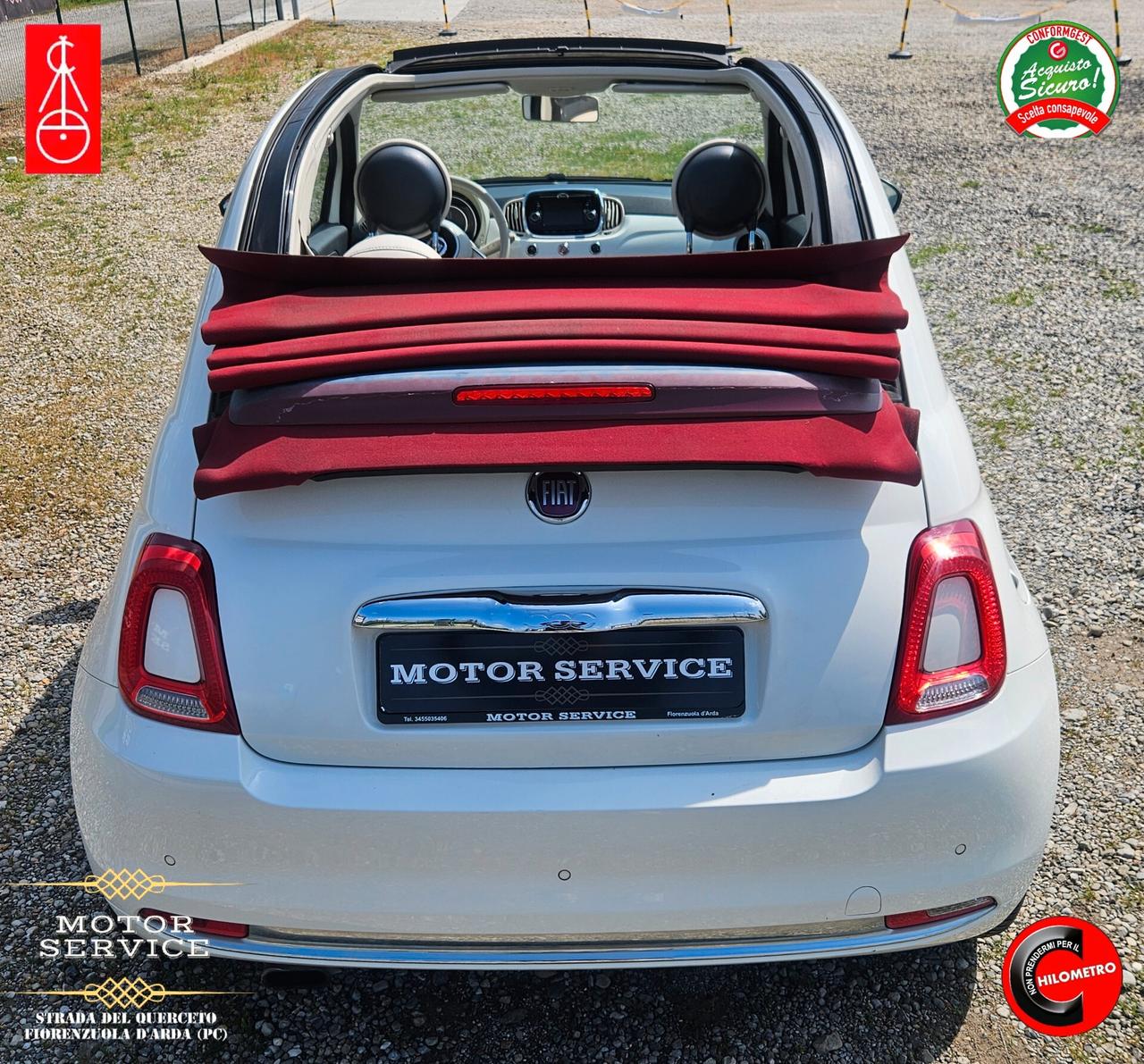 Fiat 500 C 1.2 Lounge PREZZO FINALE E REALE