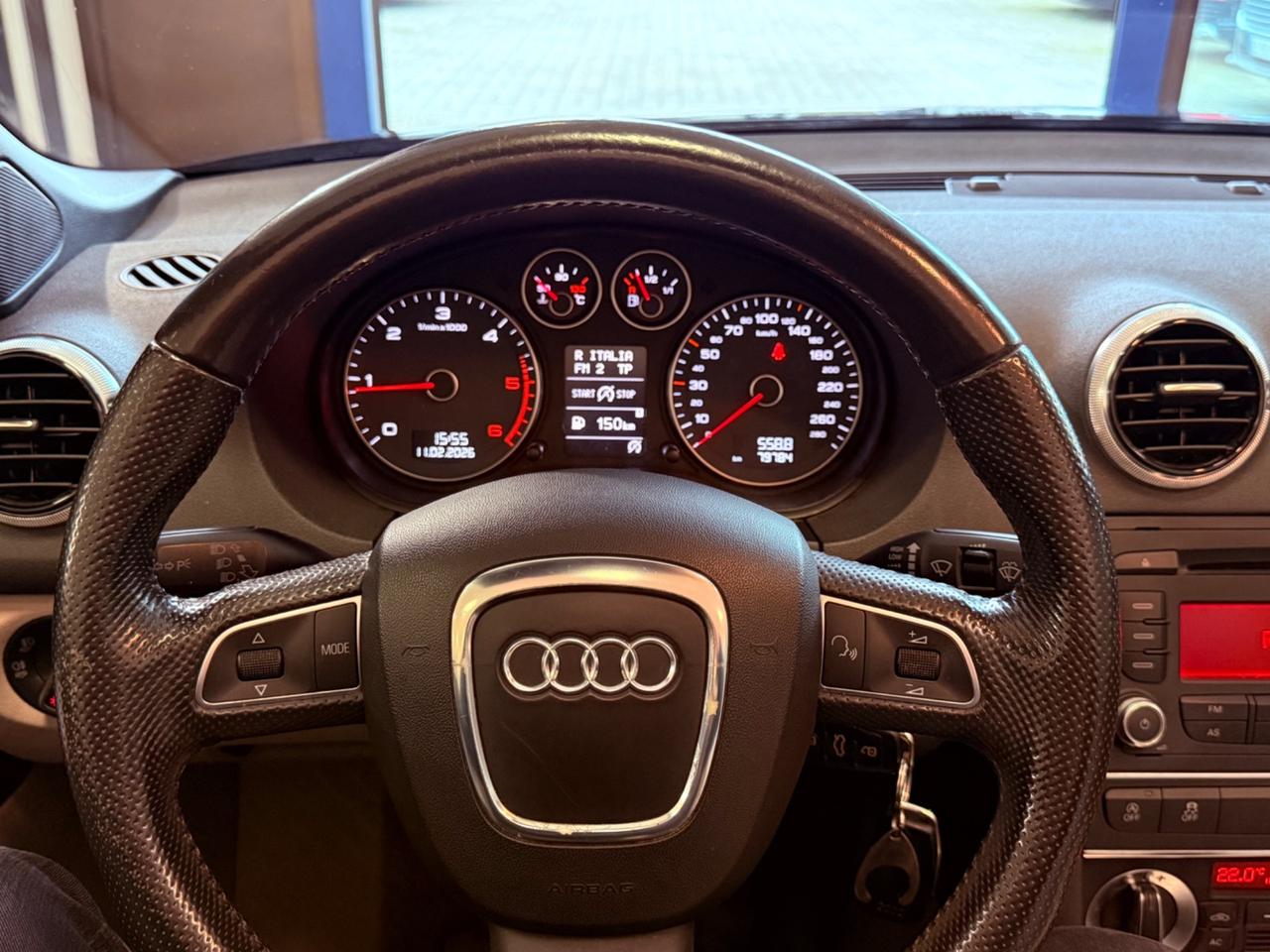 Audi A3 Cabrio Sline 2.0 TDI 140 CV CR Ambition