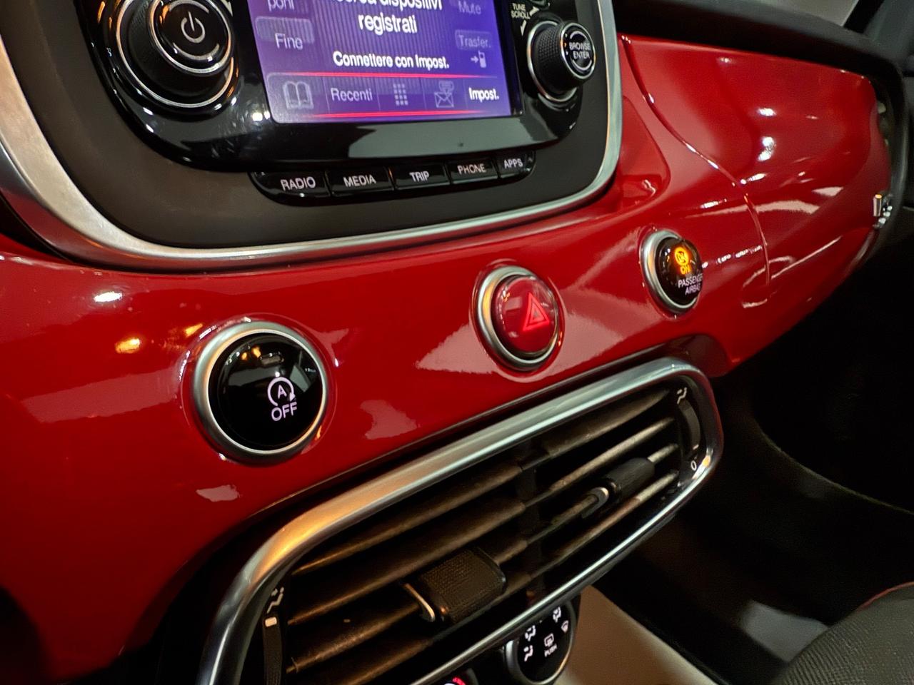 Fiat 500X 1.3MJT95cv ROSSO AMORE EDIT.+ TETTO APRIBILE2017