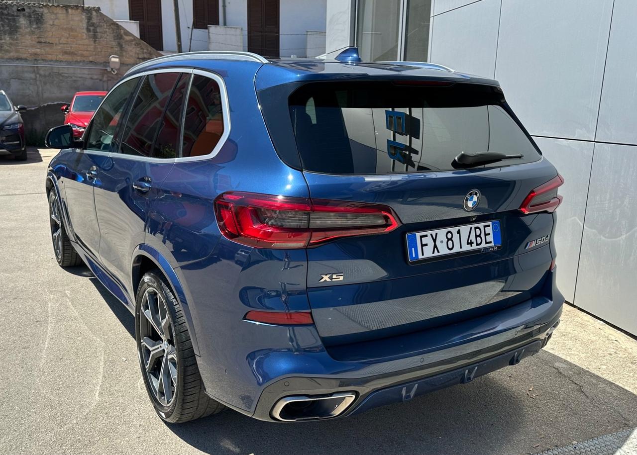 BMW X5 M 50d auto possibilità noleggio no scoring