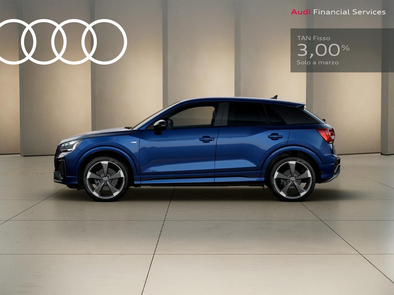 Audi Q2 40 2.0 tfsi identity black quattro s-tronic