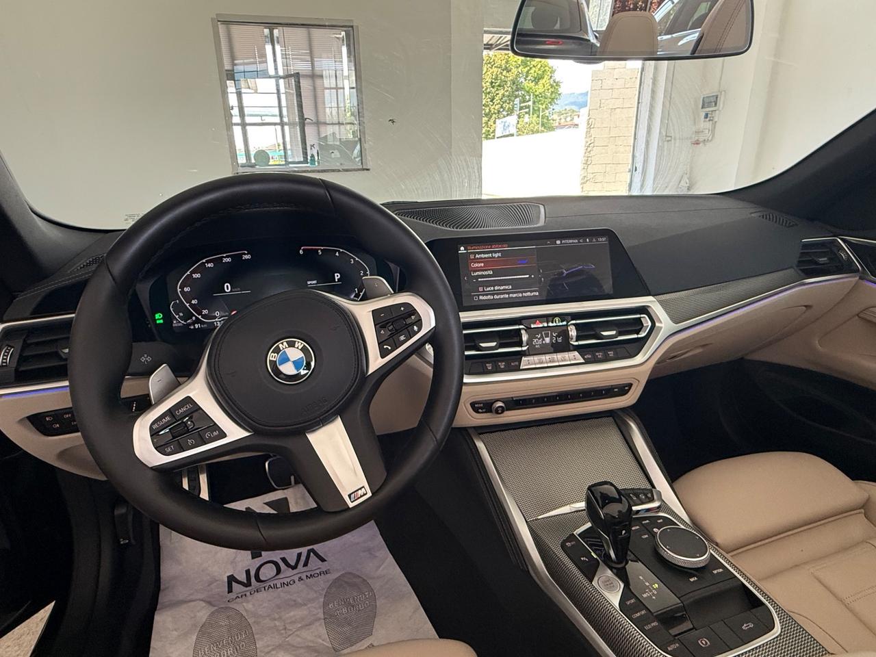 Bmw 430d Mhev 48V Cabrio Msport Full TOP di GAMMA