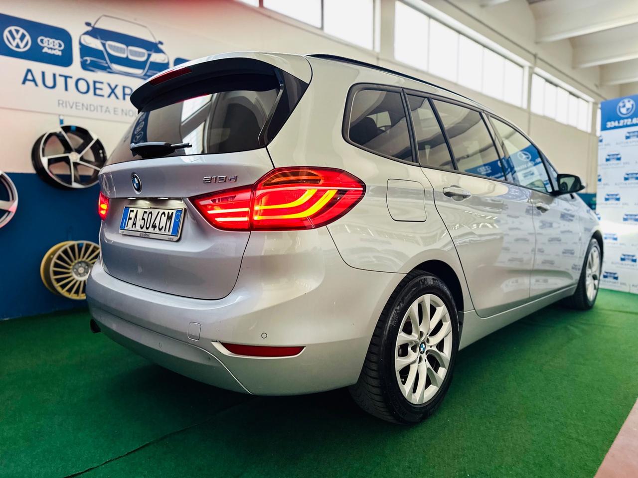 BmwSerie2Gran Tourer 218d/7posti/automatic/euro6