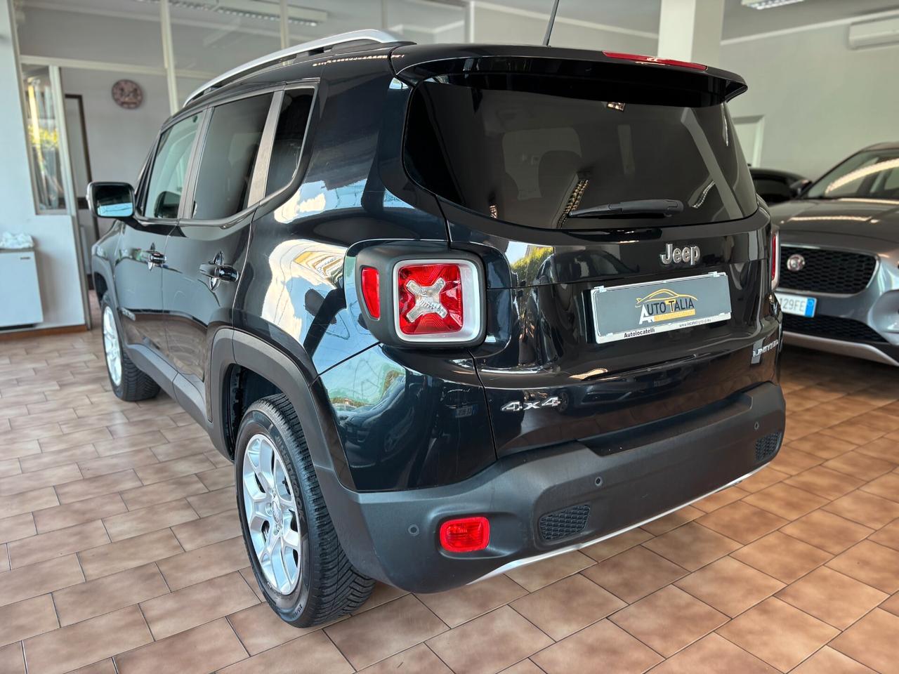 Jeep Renegade 2.0 mjt Limited 4wd 140cv auto*TAGLIANDI CERTIFICATI