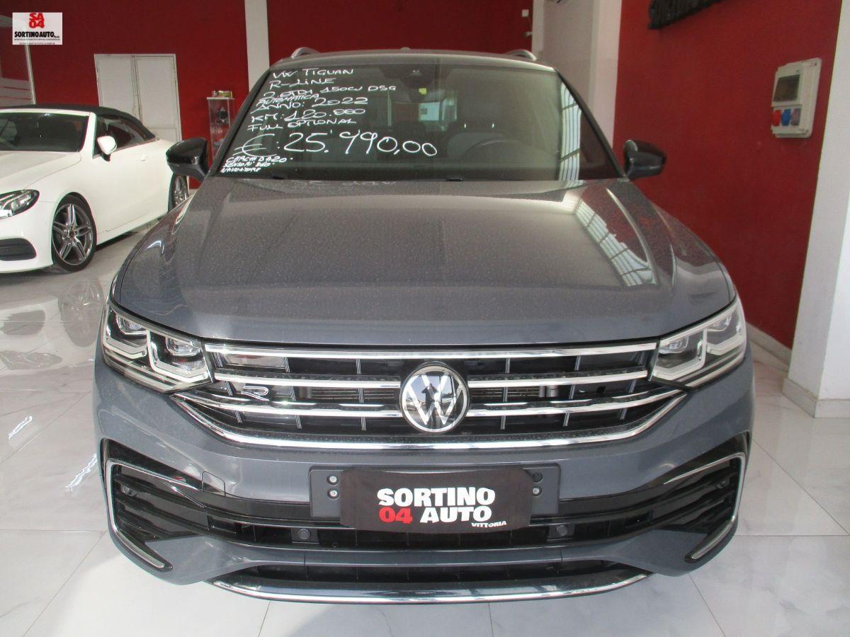 VW Tiguan 2.0 TDI DSG R-LINE 150cv 2022 STRAFULL