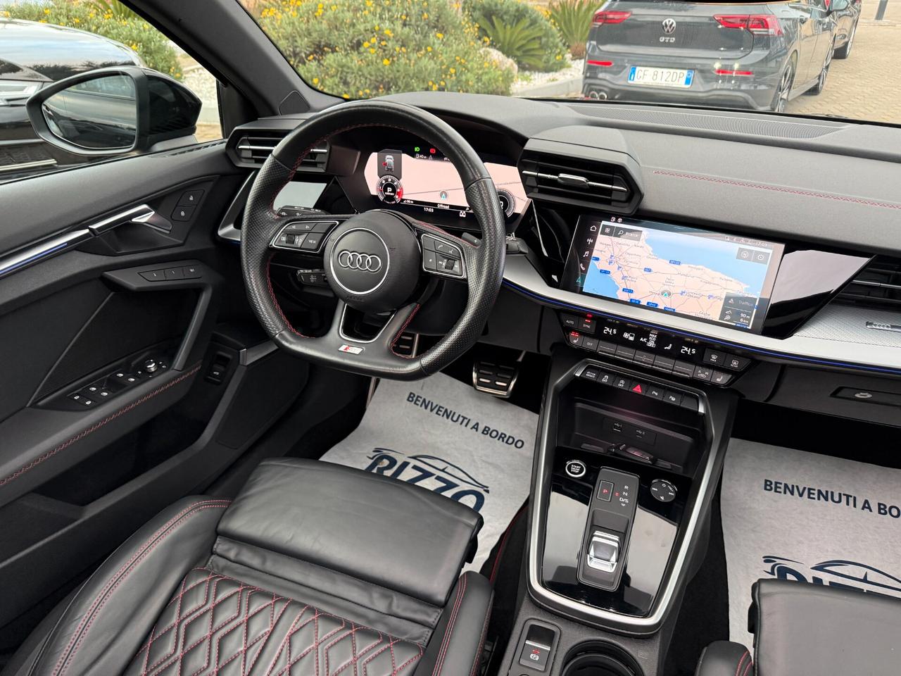 AUDI A3 SPB 35 TDI S LINE TRONIC TETTO B&O IDENTITY BLACK RS INTERN 11/2020