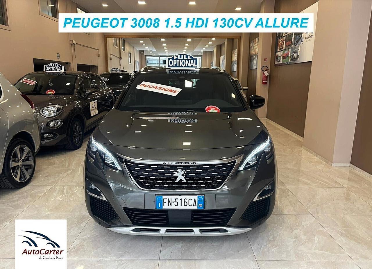 Peugeot 3008 1.5 HDI **FULL OPTIONAL** PARI AL NUOVO