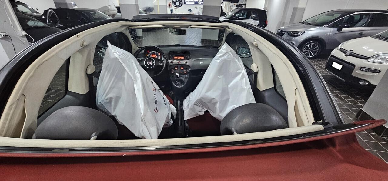 NUOVA FIAT 500C CABRIO LOUNGE 1.2 BENZ 69CV DUALOGIC EDITION