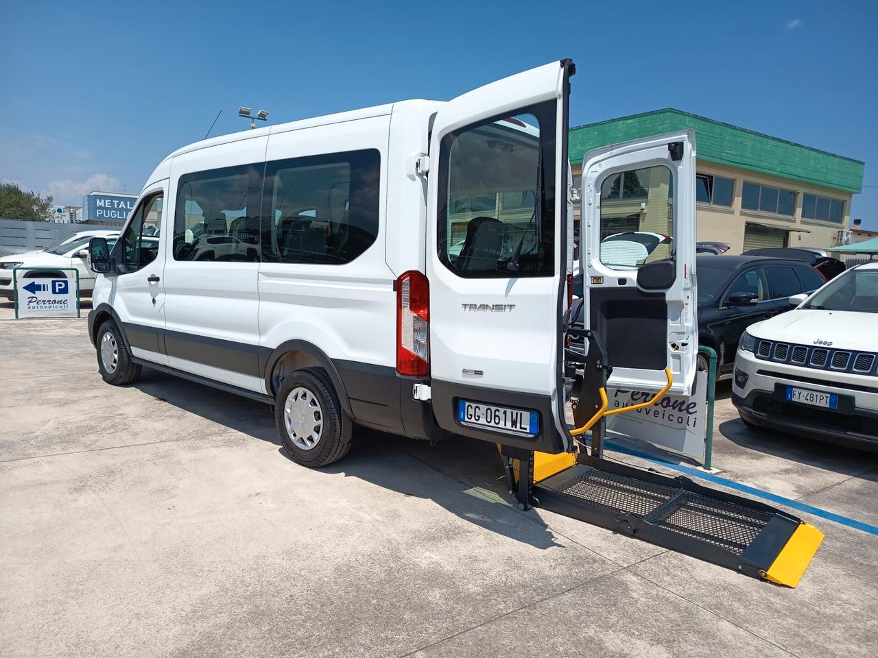 Fiat Ducato 35 2.2 Mjt 140CV PM-TM 9 posti con pedana trasporto disabili