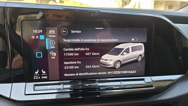 Volkswagen Caddy 2.0 TDI 122 CV DSG LED CAMERA ACC AUTOCARRO