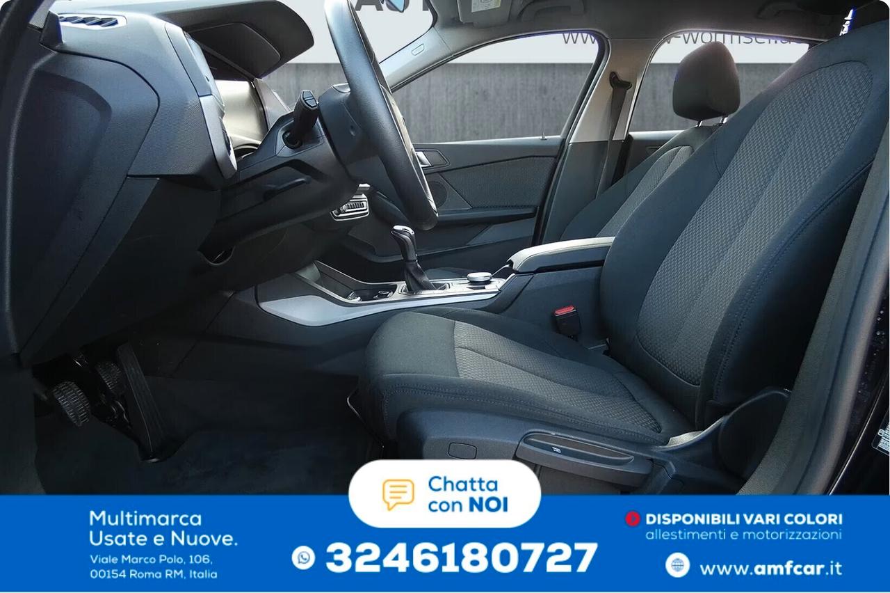 BMW 118i Advantage Cambio manuale navi