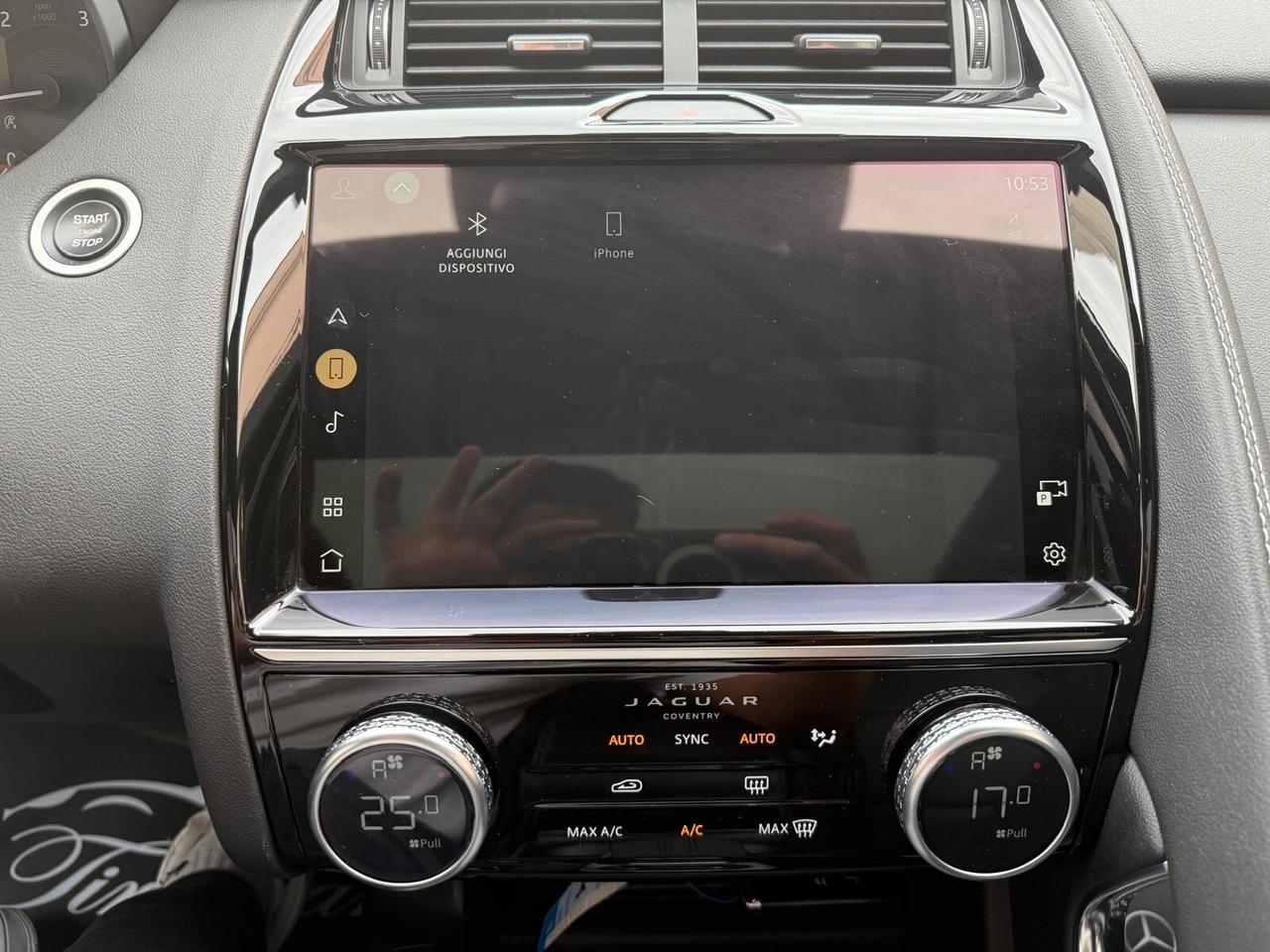 JAGUAR E-PACE 2.0D AWD R-DYNAMIC BLACK MHEV 204CV TETTO PELLE NAVI ANNO 2022