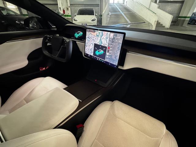 TESLA Model S LONG RANGE#C.LEGA21#VOLANTEYOKE#OPTICWHITE