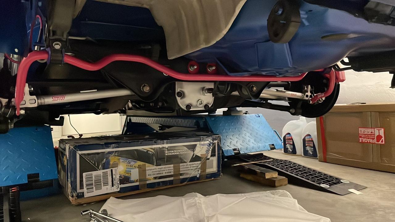 Subaru Impreza 2.5 turbo 16V WRX STi spec c type ra 4T