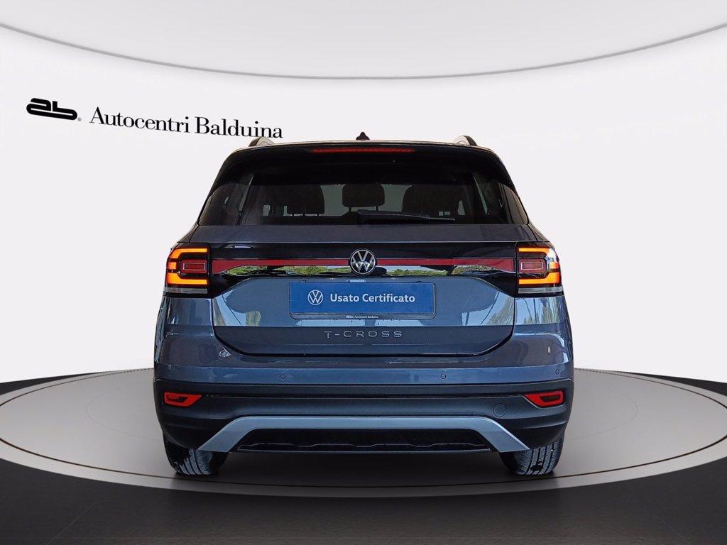 VOLKSWAGEN T-cross 1.0 tsi style 95cv del 2022