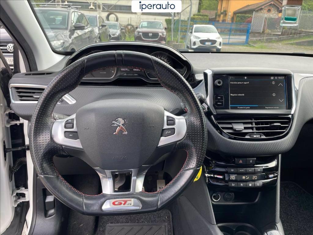PEUGEOT 208 5p 1.6 bluehdi gt line 100cv del 2017