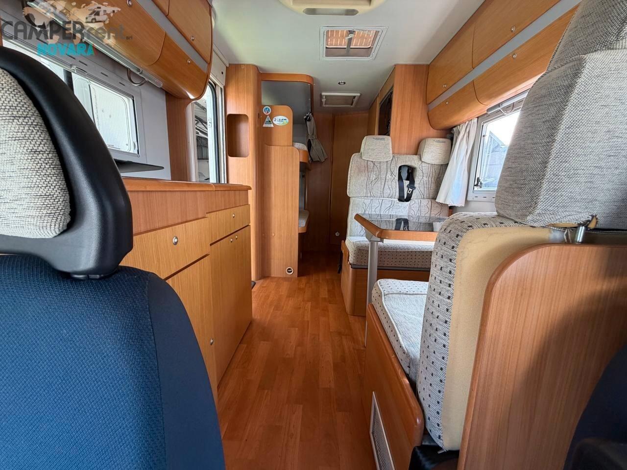 Mobilvetta ICARO S6 MANSARDATO COMPATTO 6 POSTI LETTO