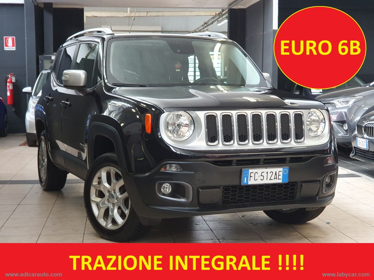 JEEP Renegade 2.0 Mjt 140 CV 4WD AD. Limited