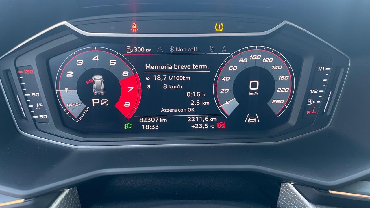 Audi A1 SPORTBACK| S-LINE| 116CV |LUCI AMBIENTE |RETROCAMERA |CERCHI 18'' | PELLE| PRONTA CONSEGNA|