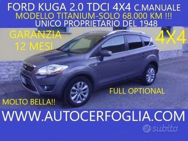 FORD Kuga 2.0 tdci Titanium 4wd 163cv-KM 68.000