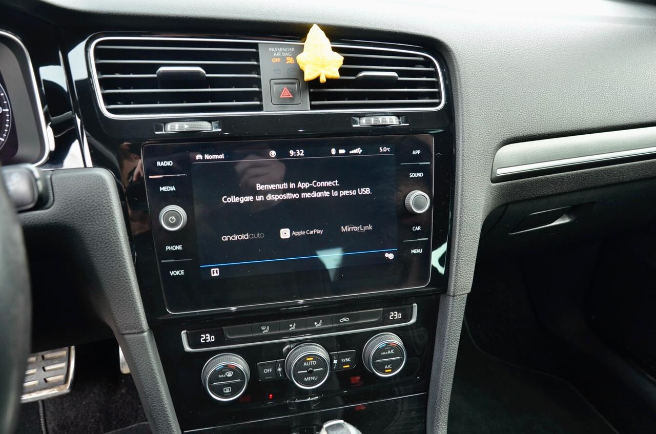 VOLKSWAGEN GOLF GTD 2.0 TDI 184cv DSG, UNICOPROPRIETARIO, EURO 6D, APPLE ANDROID, 18", PERMUTE